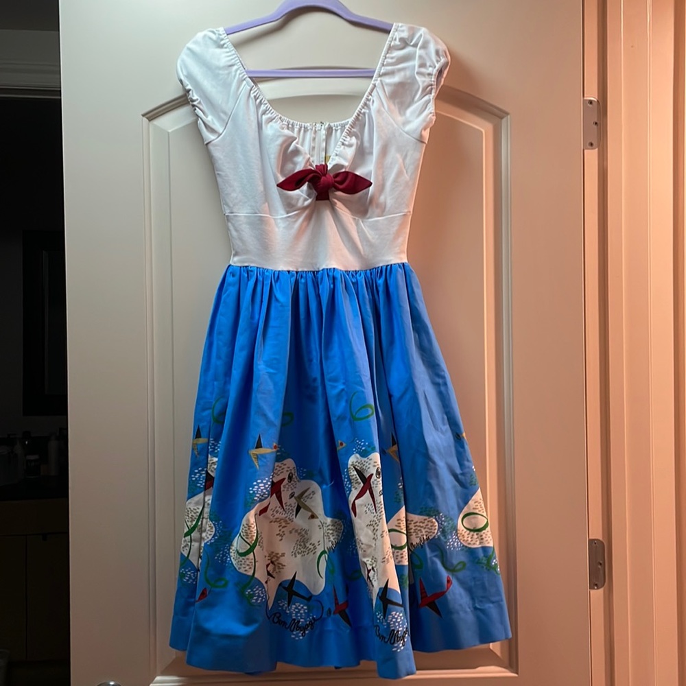 Pinup Couture Magic of Mary Blair Bon Voyage Deess